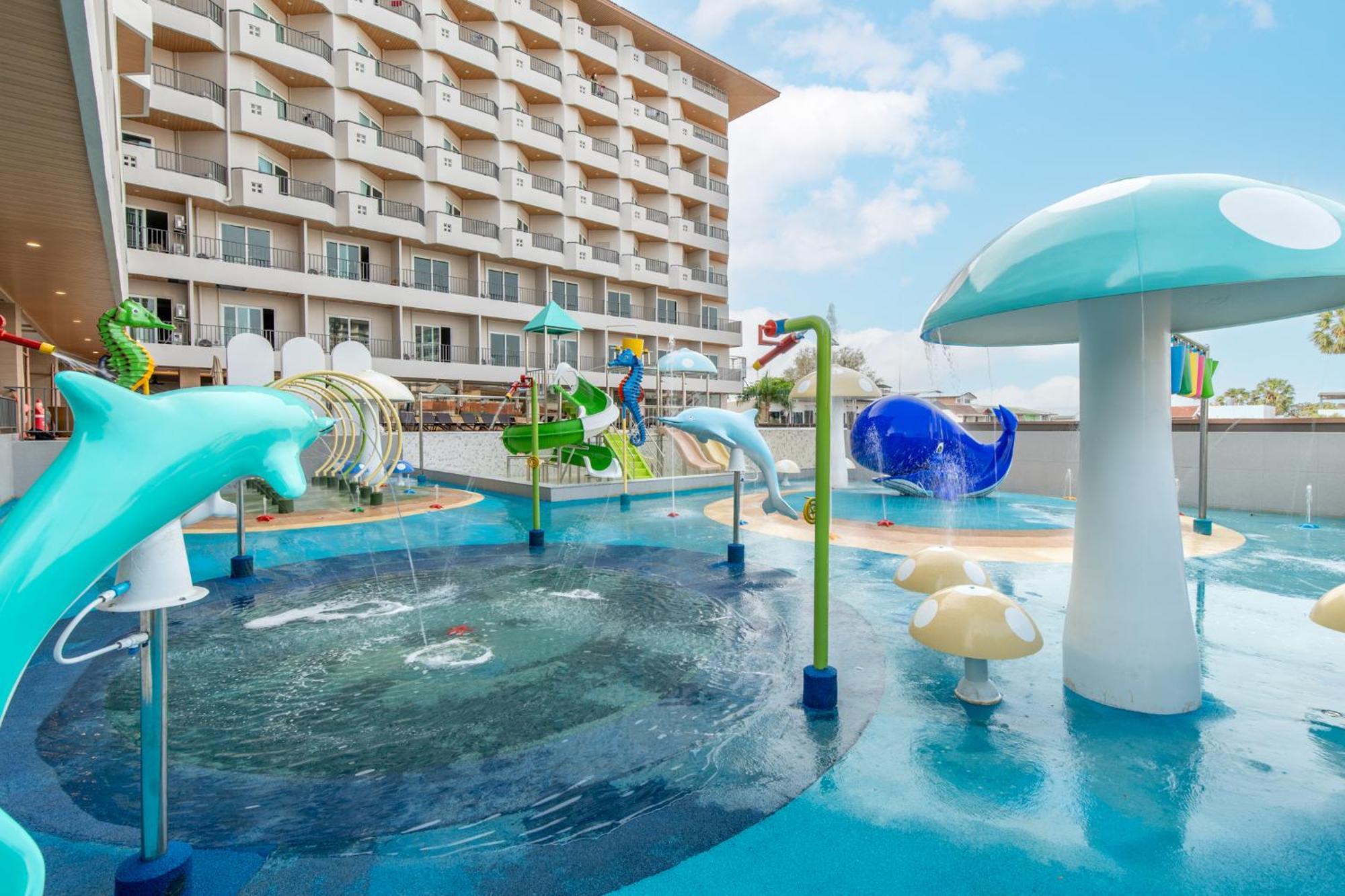 Jomtien Thani Hotel Bagian luar foto