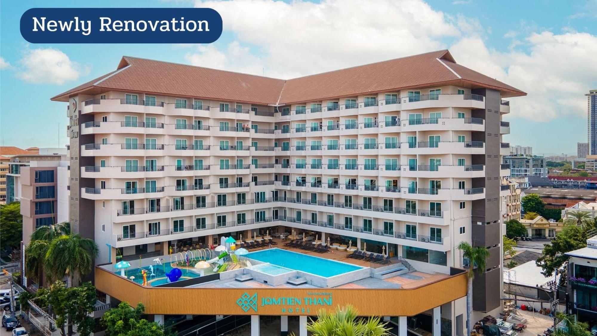 Jomtien Thani Hotel Bagian luar foto
